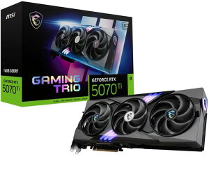 MSI GeForce RTX 5070 Ti 16G GAMING TRIO OC �O���t�B�b�N�X�{�[�h VD9096