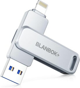 USB3.0�����f�[�^�ڍs�E�o�b�N�A�b�v�E�ʐ^�ۑ���e��BLANBOK+USB������512GB3in1Phone�O�t��������Lightning/Type-C/USB-A�Ή�Phone/Pad/Android/PC�p