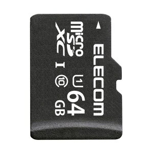 �G���R��MicroSDXC�J�[�hUHS-IU1�ǂݏo���ő�30MB/sJIS�h���ی쓙��7(IPX7)����64GBMF-HCMR064GU11A