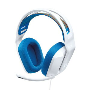 Logicool G �Q�[�~���O�w�b�h�Z�b�g G335 �Q�[�~���O �w�b�h�Z�b�g G335WH �y�� 222g 3.5mm �L�� ���̉��� �X�e���I 2.1ch �t���b�v�~���[�g �}�C�N�t�� PS5 PS4 PC Switch 2 Xbox �X�}�z �Ή�