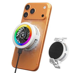 �X�}�z�N�[���[�yAi�����p���[���߁z�X�}�z��p�t�@���y���`�F�f�qMagSafe�Ή�3�i���ʒ������C��/�N���b�v��2Way���x/�p���[�\��USB���d���X�}�z�M�΍�iPhone/Android�Ή�