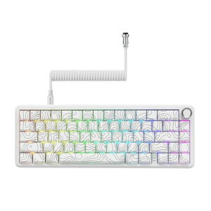 ATTACKSHARKX65PROHE���s�b�h�g���K�[�Q�[�~���O�L�[�{�[�h���C�����X8k�|�[�����O���[�gRT0.01mm�Ή�8000Hz�Ή�2.4G/Bluetooth/�L�����C�X�C�b�`�f�b�h�]�[�������@�\