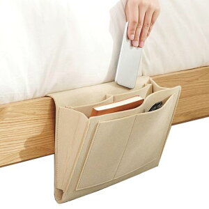 ベッドサイドポケットリモコンポケット収納ポケットフェルト収納バッグソファー収納バッグソファー掛け袋ソファー収納バッグ小物入れ防水耐用雑貨整理便利多機能収納大容量収納滑り…