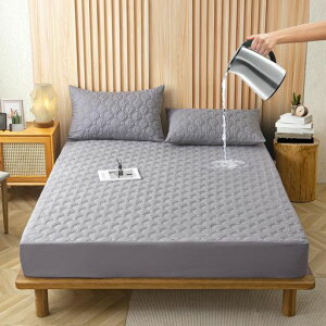 ボックスシーツ介護用防水シーツ防ダニシングルベッドマットレス付き厚さ5cm~28cmのマットレスに適しています抗菌防臭通気性無地耐久性が高い敷パットベッドカバー四季適用(シングル・1…