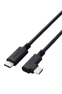 �G���R�� usb c �P�[�u�� USB2.0 Type C & Type C L���R�l�N�^ ���炩 60w USB Power Delivery�Ή� �u���b�N 2m U2C-CCLY20NBK