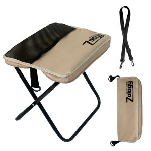 Zology�܂肽���݈֎q�y�ʃL�����v�֎q�y3�b�W�J�E����33x26cm�E�ω׏d100KG�z�A�E�g�h�A�`�F�A�g�у`�F�A���ʍL�߃A���~�����g���s�v�ǂ��ł���������鎝���^�ю��[�܈�̌^