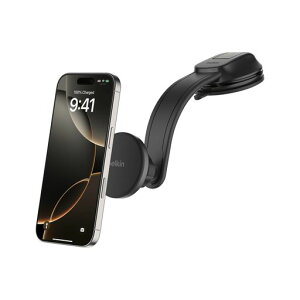 Belkin�ԍڃ��C�����X�[�d��MagSafe�Ή�Qi2�Ή�15W�}���[�d�}�O�l�b�g��iPhone12�ȍ~�EAndroid�X�}�[�g�t�H���Ή��_�b�V���{�[�h��t���A�[���݌vUSB-C�P�[�u���E27W�ԍڏ[�d��t��WIC011fqBK
