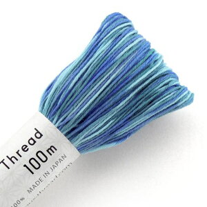 �I�����p�X���� �h���q�� SashikoThread 100m �J���t�� col.191