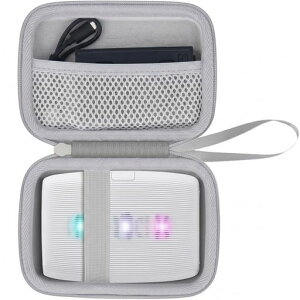co2CREA �Ή� �x�m �t�C���� �`�F�L �X�}�z�v�����^�[ instax mini Link3 �t�H�g�v�����^�[�p���[�P�[�X �O���[(�P�[�X�̂�)