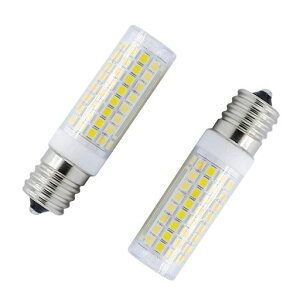 E17 ����,8W 800LM,80W�n���Q�������v����,�������a17mm,E17 LED �d��,AC110V,�����F6000K,�S�����L�z��,������Ή�, �ȃG�l(2����)