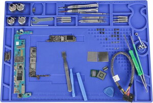 YIHUAM170ƃ}bgϔM500°CTCY440*310*6mmVR}bg≏fM͂񂾕t/SMD[N/gѓdbEm[gp\RC/dq@DIYp