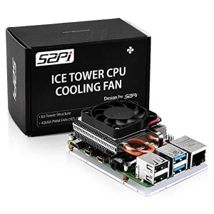 GeeekPiRaspberryPi4�t�@���A�����^�A�C�X�^���[�N�[���[�ARaspberryPi4ICE�^���[CPU�N�[���[�A��p�t�@�������RaspberryPi�q�[�g�V���N�t���ARaspberryPi4Model