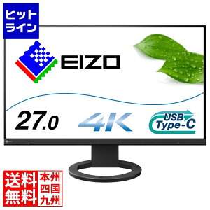 iiI tfBXvC 27^/3840×2160/USB Type-CADisplayPortAHDMI/ubN/Xs[J[F EV2740S-BK