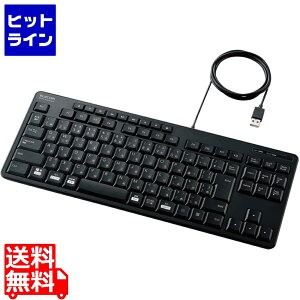 �G���R�� �L�[�{�[�h �L�� USB�ڑ� �e���L�[���X �É� �R�� �u���b�N TK-FCM113SKBK