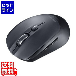 �v�G���g���y1/10���蓖�I�m��2����1�I1���ő�100%�|�C���g�o�b�N�z�@ �T�����T�v���C Bluetooth�u���[LED�}�E�X(5�{�^��) MA-BB509BK