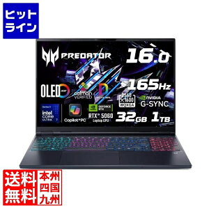 �G�C�T�[ PHN16S-I51-N73Z56 (Core Ultra 7 356H/32GB/1TB SSD/Windows 11 Home(64bit)/16.0�^/�A�r�T���u���b�N) PHN16S-I51-N73Z56