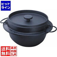 岩鋳 鋳鉄ごはん鍋 21-086 (5合炊) IH対応 南部鉄器