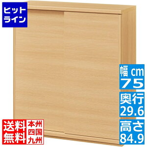 ����Y�� �J�E���^�[�����[ �L���r�l�b�g ���� ��75cm ���s29.6cm ����84.9cm PTS-8575SD �s�^�V�G