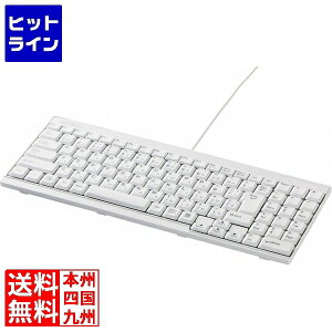 �o�b�t�@���[ USB�ڑ� �L���X�����L�[�{�[�h �z���C�g BSKBU14WH