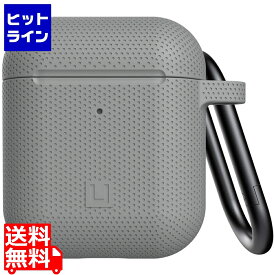 【04/27 09:59まで、お買い物マラソン】 Urban Armor Gear UAG社製 U by UAG Apple AirPods用 [U] SILICONE CASE(グレイ) UAG-UAPS-GY