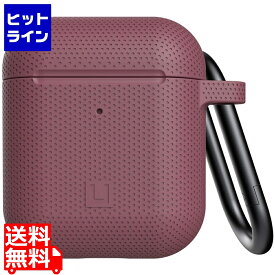 【04/27 09:59まで、お買い物マラソン】 Urban Armor Gear UAG社製 U by UAG Apple AirPods用 [U] SILICONE CASE(ダスティローズ) UAG-UAPS-DR