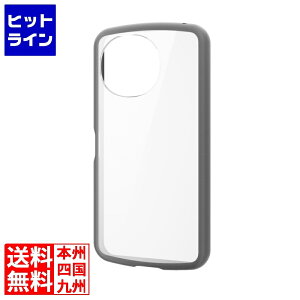 �y�X�[�p�[SALE�z03/11 AM1:59�܂� �G���R�� AQUOS sense9 TOUGH SLIM LITE �n�C�u���b�h�P�[�X �t���[���J���[ PM-S244TSLFCBK