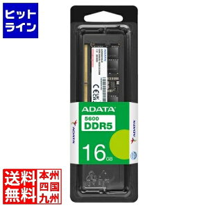 G[f[^ AD5S560016G-S DDR5 5600 SO-DIMM W[ 16GB 262s AD5S560016G-S