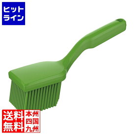 【お買い物マラソン】07/11 AM1:59まで トラスト 脱毛防止 ショートハンドルブラシ ハード124332 グリーン KTLM104
