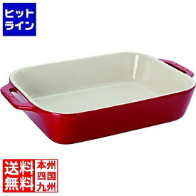 【お買い物マラソン】08/11 AM1:59まで ツヴィリング セラミック レクタンギュラーディッシュ 27cm×20cm チェリー 40508-590