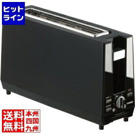 ツインバード ポップアップトースター TS-D424B ブラック FTC8601