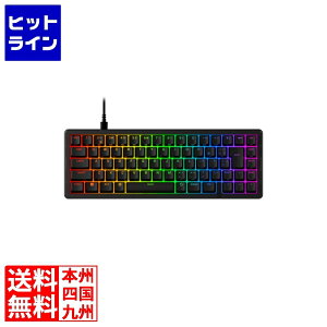 HyperX Origins 2 65 �Q�[�~���O�L�[�{�[�h ���J�j�J�� �L�� USB-A ���{��z�� 65%���C�A�E�g HyperX 2�N�ۏ� ���{���K�㗝�X�i �u���b�N HXR-B4QS3AA#ABJ