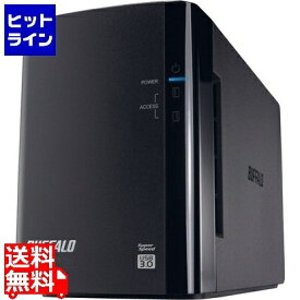 【スーパーセールP最大36倍】6/11 AM1:59まで バッファロー ミラーリング機能搭載 USB3.0用 外付けハードディスク 2ドライブモデル 4TB HD-WL4TU3/R1J