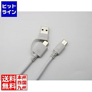 W[E[J[ 2in1 PDΉ60WȂ₩P[u Type-C 2m  GWC-C460PV2W