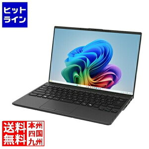�x�m�� FMV UQ-L1 �u���b�N (Snapdragon X X1-26-100/16GB/SSD�E512GB/���{�h���C�u��/Win11Home64/MS 365 Personal (24�����ŁAOffice Home & Business 2024 OP�t)/14�^) FMVUQSL1BA