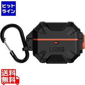 【04/27 09:59まで、お買い物マラソン】 Urban Armor Gear UAG社製 AirPods(第3世代)用 耐衝撃ケース PATHFINDER (ブラック/オレンジ) UAG-AP3PF-BK/OR