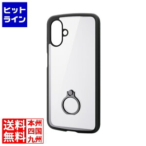 �G���R�� Galaxy A25 5G TOUGH SLIM LITE �n�C�u���b�h�P�[�X �t���[���J���[ �����O�t PM-G253TSLFCRBK