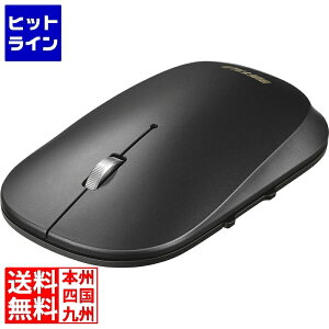 �o�b�t�@���[ ���^ 5�{�^�� Bluetooth BlueLED�}�E�X �m�[�}�� �u���b�N BSMBB530NBK