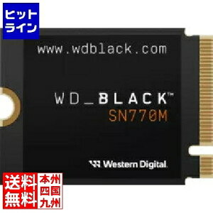 y}\z10/17 AM9:59܂ Western Digital WD_BLACK SN770M Q[~O M.2 2230 NVMeڑSSD 1TB 5Nۏ WDS100T3X0G 0718037-902951