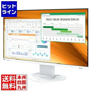 �i�i�I �t���f�B�X�v���C 23.8�^/1920×1080/HDMI�ADisplayPort/�z���C�g/�X�s�[�J�[�F���� EV2400R-WT