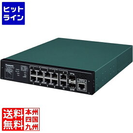 【同一店舗買い回りでポイント最大10倍　05/27 01:59まで】 パナソニックES 10ポート PoE給電スイッチングハブ GA-ML8THPoE+ PN260894