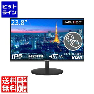 yBLACK FRIDAYz11/27 AM1:59܂ JAPANNEXT ^b`pltfBXvC 23.8^/1920×1080/HDMI×1AVGA×1/ubN/Xs[J[ JN-IPS238FHD-T