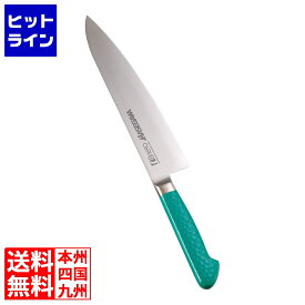 長谷川化学工業 抗菌カラー庖丁 牛刀 21cm MGK-210 グリーン AKL09215A