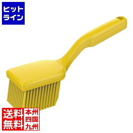 【お買い物マラソン】07/11 AM1:59まで トラスト 脱毛防止 ショートハンドルブラシ ソフト124135 イエロー KTLL602