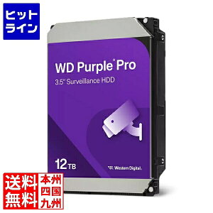 �v�G���g���y3/1���蓖�I�m��2����1�I1���ő�100%�|�C���g�o�b�N�z�@ Western Digital WD Purple Pro �Z�L�����e�B�V�X�e������ SATA3 6Gbps(SATA6G) 3.5�^ �n�[�h�f�B�X�N 12TB WD122PURP 0718037-901299