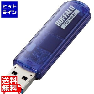 �o�b�t�@���[ USB3.0�Ή� USB�������[ �X�^���_�[�h���f�� 32GB �u���[ RUF3-C32GA-BL