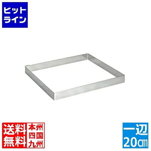 �f�o�C���[ 18-10�X�N�G�A�����O 3905-20 20cm �Ɩ��p WDBA204