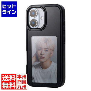 �y���������}���\���z4/10 AM1:59�܂� �G���R�� iPhone 16 �d�q�y�[�p�[�f�B�X�v���C �n�C�u���b�h�P�[�X PM-A24AEINK01BK