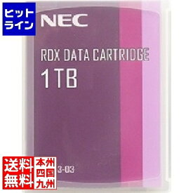 【スーパーセールP最大36倍】6/11 AM1:59まで NEC RDXデータカートリッジ 1TB N8153-03