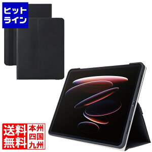 �y���������}���\���z2/10 AM1:59�܂� �G���R�� 13�C���`iPad Pro(M4) �t���b�v�P�[�X �Ռ��K�[�h �x���g�t 2�A���O�� �y�� TB-A25PLPLF2BK