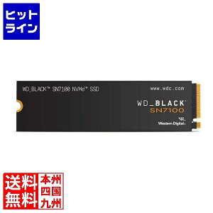 Western Digital WD_BLACK SN7100V[Y Q[~O M.2 2280 NVMeڑSSD 2TB WDS200T4X0E 0718037-893211